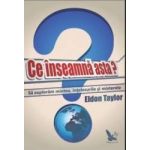 Ce Inseamna Asta - Sa Exploram Mintea Intelesurile Si Misterele - Eldon Taylor
