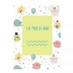Felicitare aniversare "Happy Chicks " | Mink