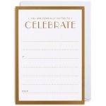 Set 10 felicitari - Celebrate | Lagom Design