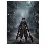 Tablou afis Bloodborne - Material produs:: Tablou canvas pe panza CU RAMA, Dimensiunea:: 80x120 cm