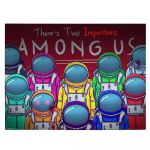 Tablou afis Among Us - Material produs:: Poster pe hartie FARA RAMA, Dimensiunea:: 30x40 cm