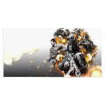 Tablou afis Call of Duty WWII - Material produs:: Tablou canvas pe panza CU RAMA, Dimensiunea:: 40x80 cm