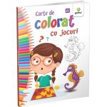 Carte de colorat cu jocuri | 