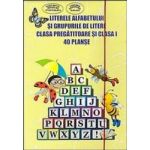 40 Planse - Literele alfabetului si grupurile de litere clasa pregatitoare si cls 1