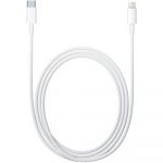 Cablu de date Lightning, Apple, Lungime cablu de 2m, Alb