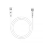 Cablu de date Lightning, Prio, Lungime cablu de 1m, Putere 3A, Alb
