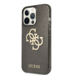 Husa de protectie telefon Guess pentru Apple iPhone 13 Pro Max, TPU, 4G, Full Glitter, Negru