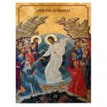 Icoana Invierea Domnului Iisus Hristos - Material produs:: Poster pe hartie FARA RAMA, Dimensiunea:: 30x40 cm