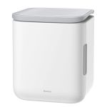 Mini frigider Baseus Igloo 6L ACXBW-A02, Functia de racire si incalzire, Portabil, 230V, Alb