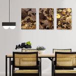 Set 3 tablouri canvas abstract - Dimensiune multicanvas: 3 tablouri 30x45 cm