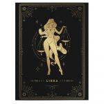 Tablou zodia balanta auriu - Material produs:: Poster pe hartie FARA RAMA, Dimensiunea:: 20x30 cm