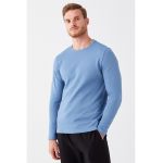 Bluza cu maneci lungi si model uni