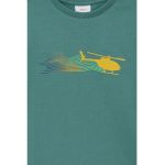 Bluza de bumbac cu imprimeu grafic