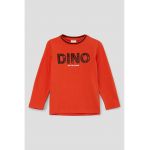Bluza de bumbac cu imprimeu text