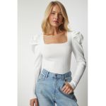 Bluza cu maneci bufante