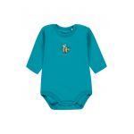 Body din amestec de bumbac organic cu maneci lungi
