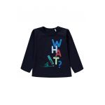 Bluza cu imprimeu text