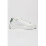 Pantofi sport de piele ecologica cu logo brodat