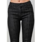 Blugi skinny cu talie inalta