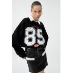 Bluza de trening cu maneci cazute