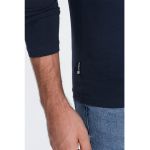 Bluza cu decolteu in V si detaliu logo