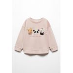 Bluza de trening cu aplicatii texturate Team