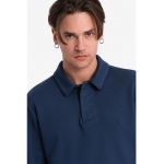 Bluza polo din amestec de bumbac