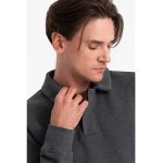 Bluza polo din amestec de bumbac