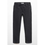 Blugi slim fit cu snur de ajustare in talie