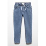 Blugi slim fit cu snur de ajustare in talie