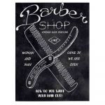 Barber Shop Tablou Haircut - Material produs:: Poster pe hartie FARA RAMA, Dimensiunea:: a4-21x297-cm
