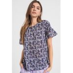 Bluza cu maneci cu volane