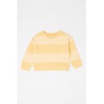 Bluza de trening din bumbac cu decolteu la baza gatului