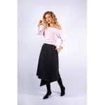Bluza din jerseu cu decolteu pe un umar Jojo