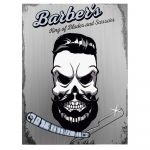 Barber Shop Tablou Craniu Vintage - Material produs:: Poster pe hartie FARA RAMA, Dimensiunea:: 30x40 cm