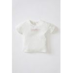 Tricou din bumbac cu imprimeu pe partea din spate
