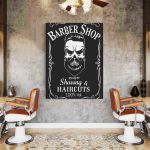 Barber Shop Tablou Shaving - Material produs:: Poster pe hartie FARA RAMA, Dimensiunea:: A2 42x59,4 cm