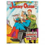 Barber Shop Tablou Superman Vintage - Material produs:: Tablou canvas pe panza CU RAMA, Dimensiunea:: 30x40 cm