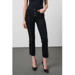 Blugi bootcut crop