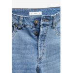 Blugi slim fit cu aspect decolorat