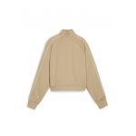 Bluza de trening cu fermoar si maneci raglan T7