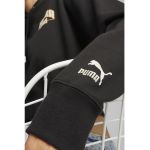 Hanorac crop cu imprimeu logo