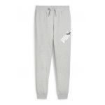 Pantaloni de trening cu imprimeu logo si snur de ajustare in talie Power