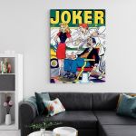 Barber Store Tablou Joker vintage - Material produs:: Poster pe hartie FARA RAMA, Dimensiunea:: 50x70 cm