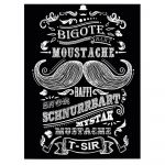 Barber Shop Tablou Shaving - Material produs:: Tablou canvas pe panza CU RAMA, Dimensiunea:: 60x80 cm