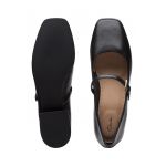 Pantofi de piele cu varf patrat Seren