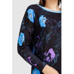 Bluza cu imprimeu floral