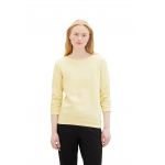 Bluza de trening texturata cu maneci 3/4