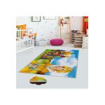 Covor Princess 140x220 cm - poliester - print digital - spate antiderapant - multicolor