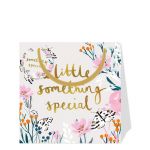 Punga de cadou mica - Grey Floral | Swan Mill Paper